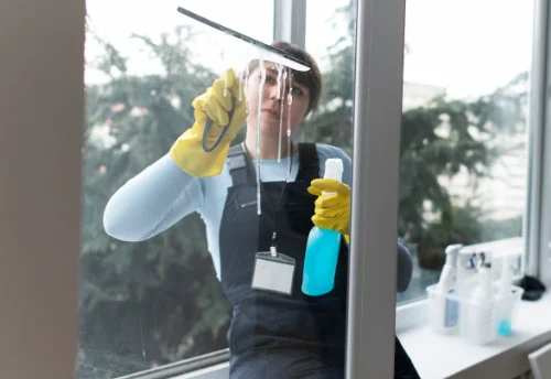 Nettoyage de vitres intérieures et extérieures à Perquie